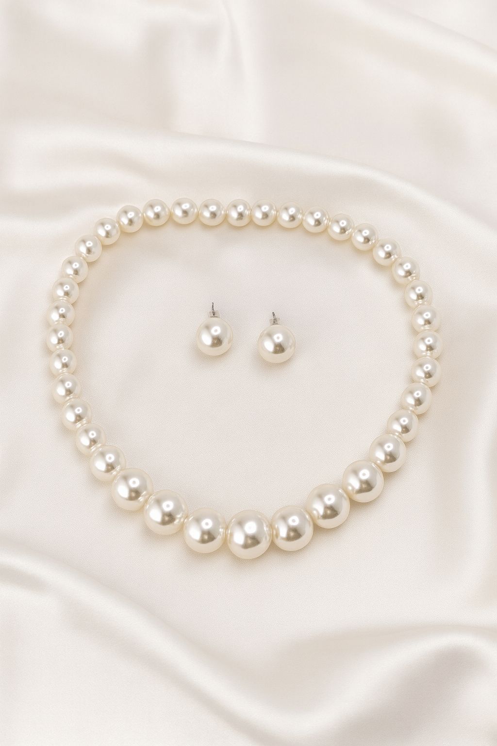 Zestaw biżuterii z pereł