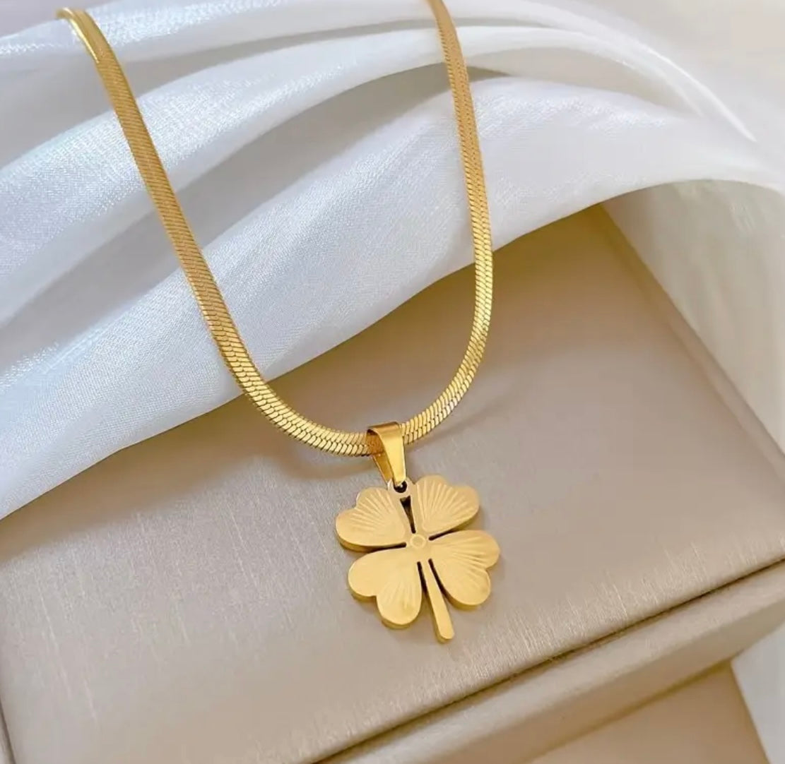 Naszyjnik Lucky Clover Gold