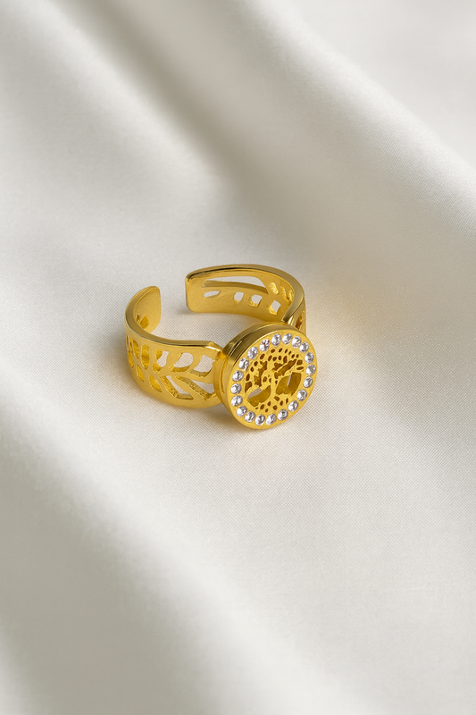 Pierścionek Tree of Life Gold