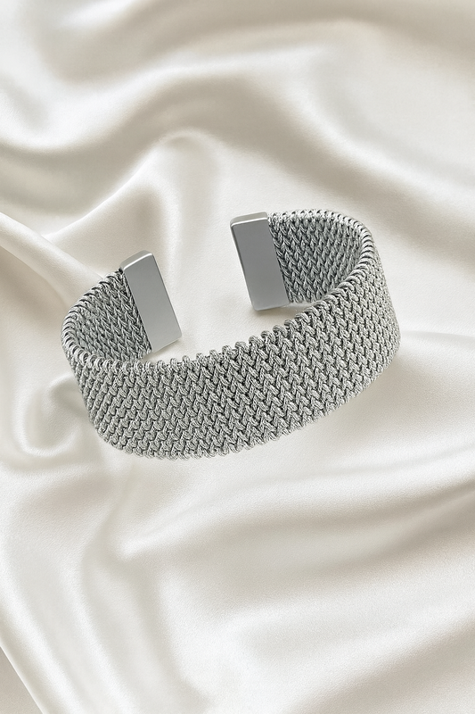 Bransoleta Mesh Silver